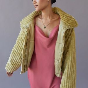 BDG Isla FunnelNeck Corduroy Jacket Urban Outfitters UO